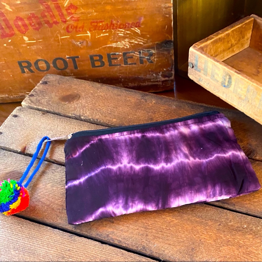✨BATIK TIE DYED MULTI USE HANDMADE BOHO POUCH